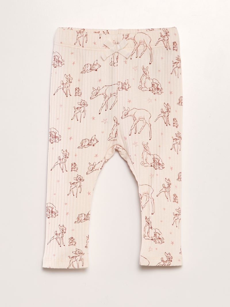 Leggings 'Disney' Rose 'bambi' - Kiabi