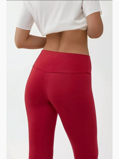 Leggings élastiques taille haute hiccup - Kiabi Leggings élastiques taille haute hiccup - Kiabi