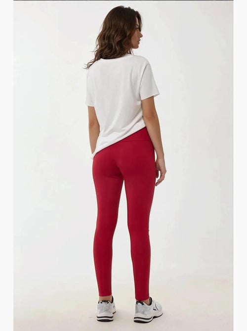 Leggings élastiques taille haute hiccup - Kiabi Leggings élastiques taille haute hiccup - Kiabi