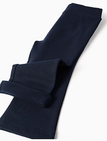 Leggings évasé en coton peigné