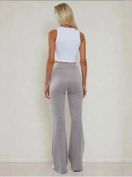 Leggings évasés taille haute - Kiabi