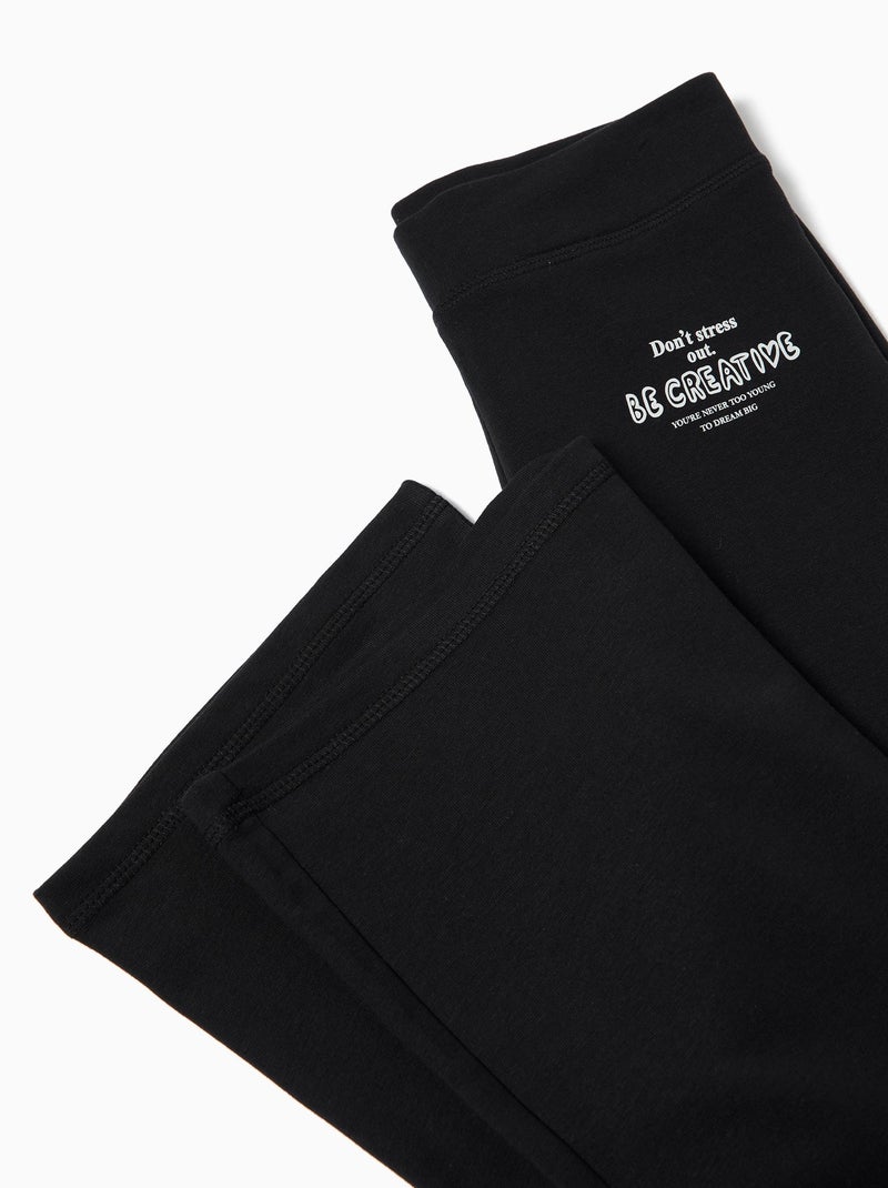 Leggings Flare, MO Fashion Noir - Kiabi