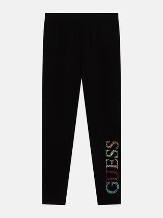 Leggings Guess kids à détail strass