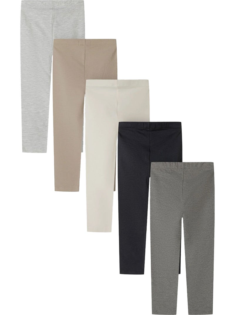Leggings motif/style uni - minoti Gris - Kiabi