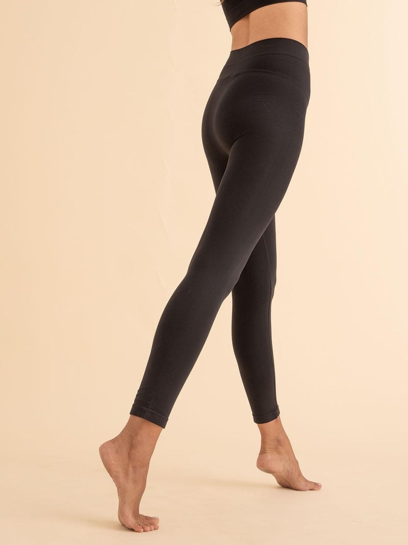 Leggings post-partum avec fibre Emana, Cloé Noir Noir - Kiabi