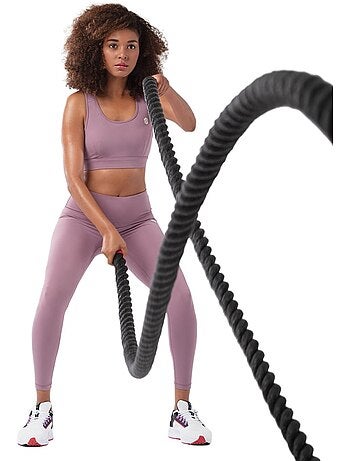 Leggings sport taille mi-haute fitness femme luxe