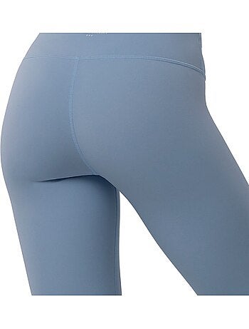 Leggings sport taille mi-haute fitness femme shine