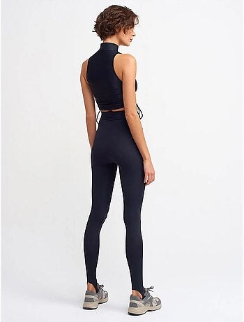Leggings taille haute à jambe fuselée dilvin
