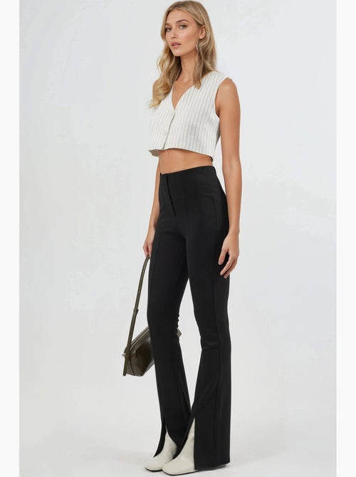 Leggings taille haute et coupe slim busem - Kiabi Leggings taille haute et coupe slim busem - Kiabi