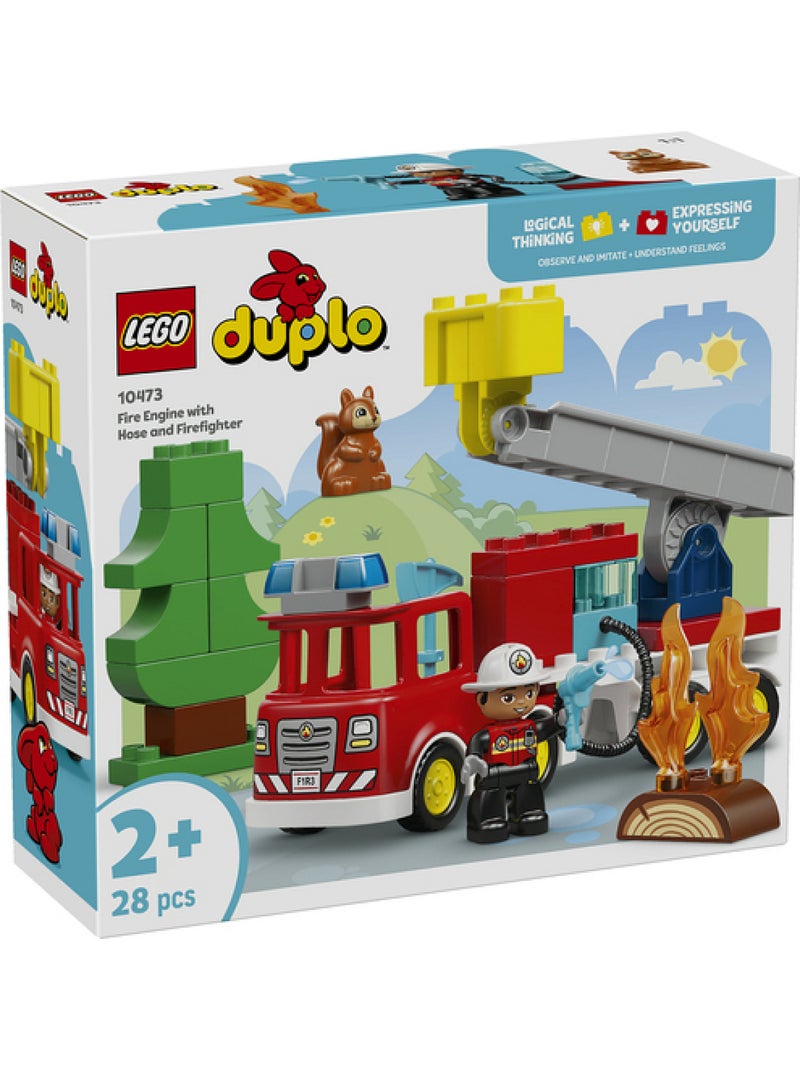 LEGO 10473 - Camion De Pompiers Duplo Bleu - Kiabi