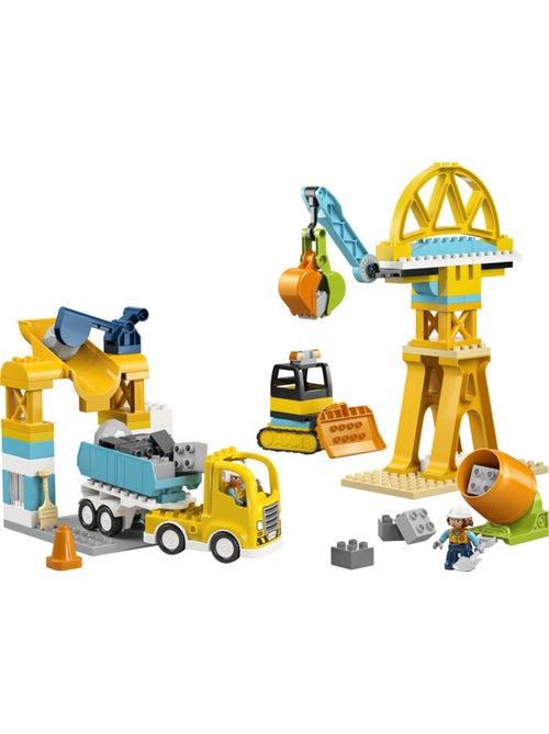 LEGO 10476 - Chantier et Véhicules 3en1 Duplo - Kiabi
