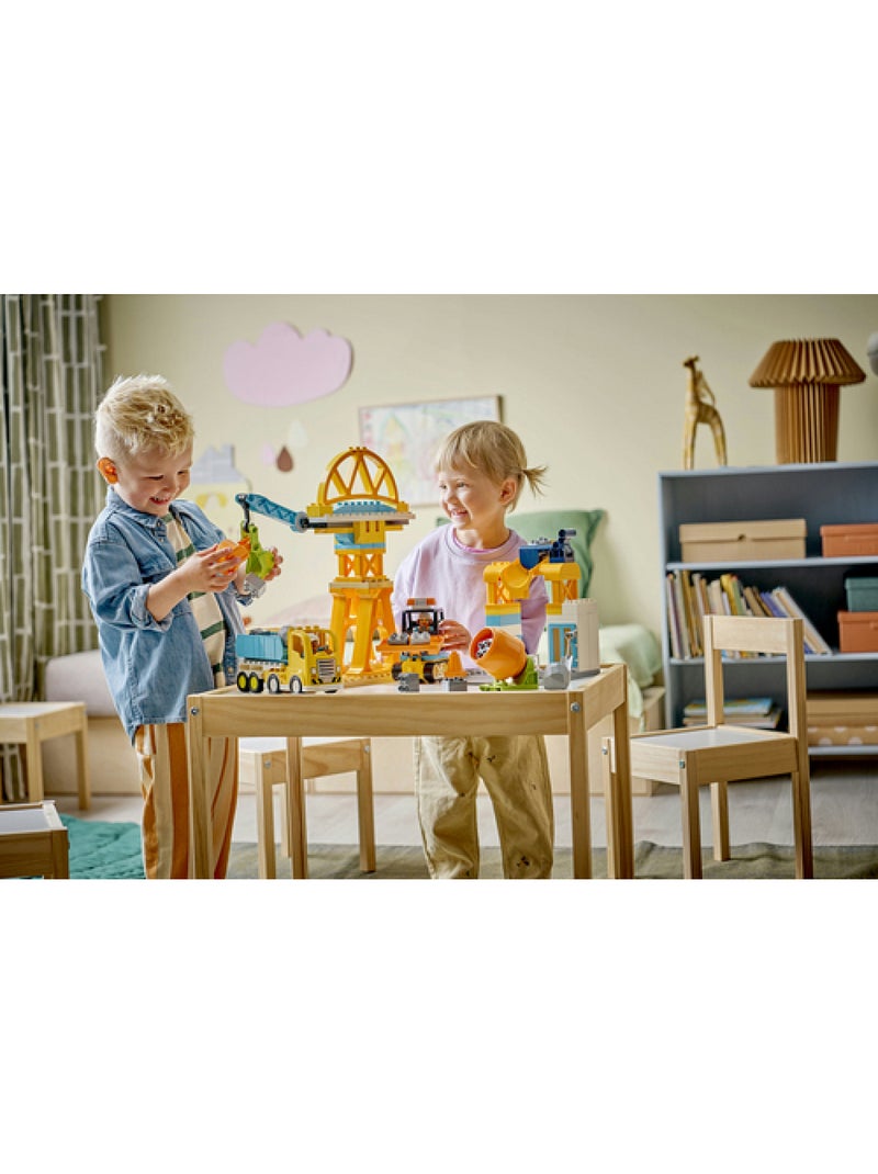LEGO 10476 - Chantier et Véhicules 3en1 Duplo Vert - Kiabi