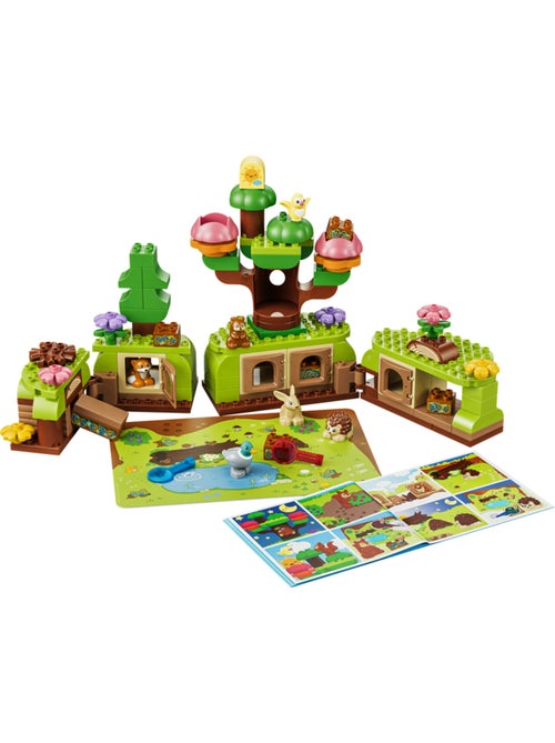 Lego 10480 - découverte de la forêt avec des animaux sauvages - Kiabi