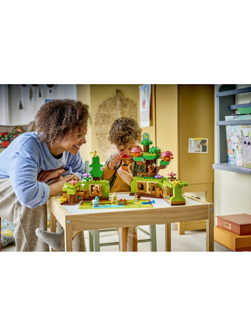 Lego 10480 - découverte de la forêt avec des animaux sauvages Orange - Kiabi