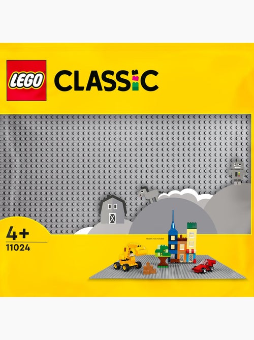 LEGO 11024 - La plaque de construction grise - Kiabi