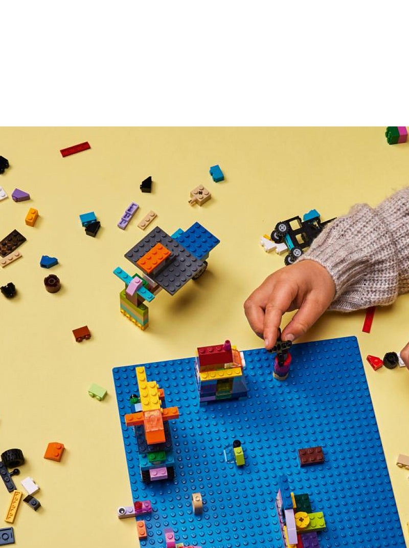 LEGO 11025 - La plaque de construction bleue Multicolore - Kiabi