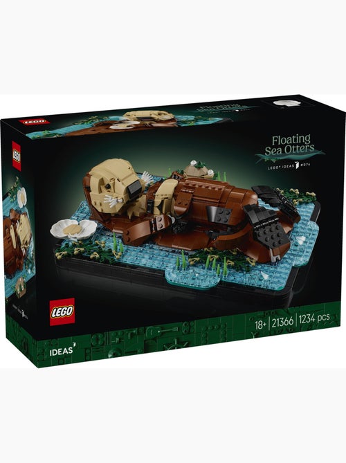 LEGO 21366 - Les loutres câlines - Kiabi