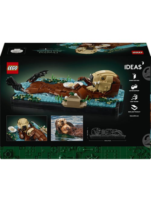 LEGO 21366 - Les loutres câlines - Kiabi