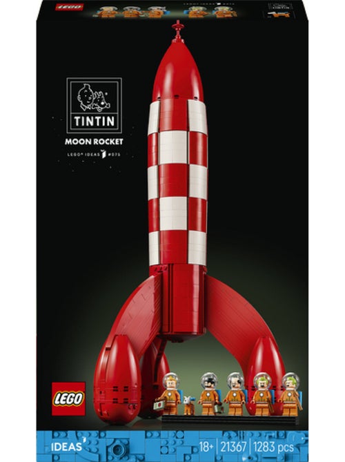 Lego 21367 - fusée de tintin ideas - Kiabi