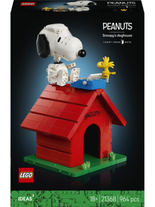 Lego 21368 - snoopy et niche ideas snoopy - Kiabi