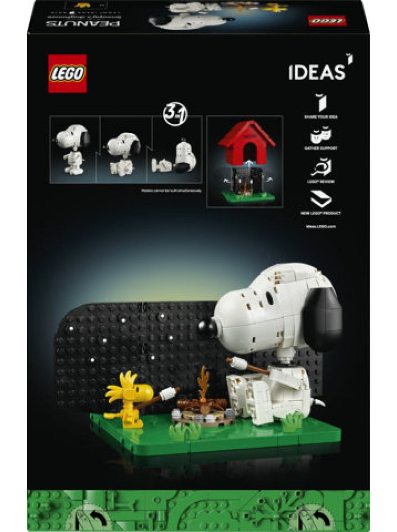 Lego 21368 - snoopy et niche ideas snoopy Rouge - Kiabi