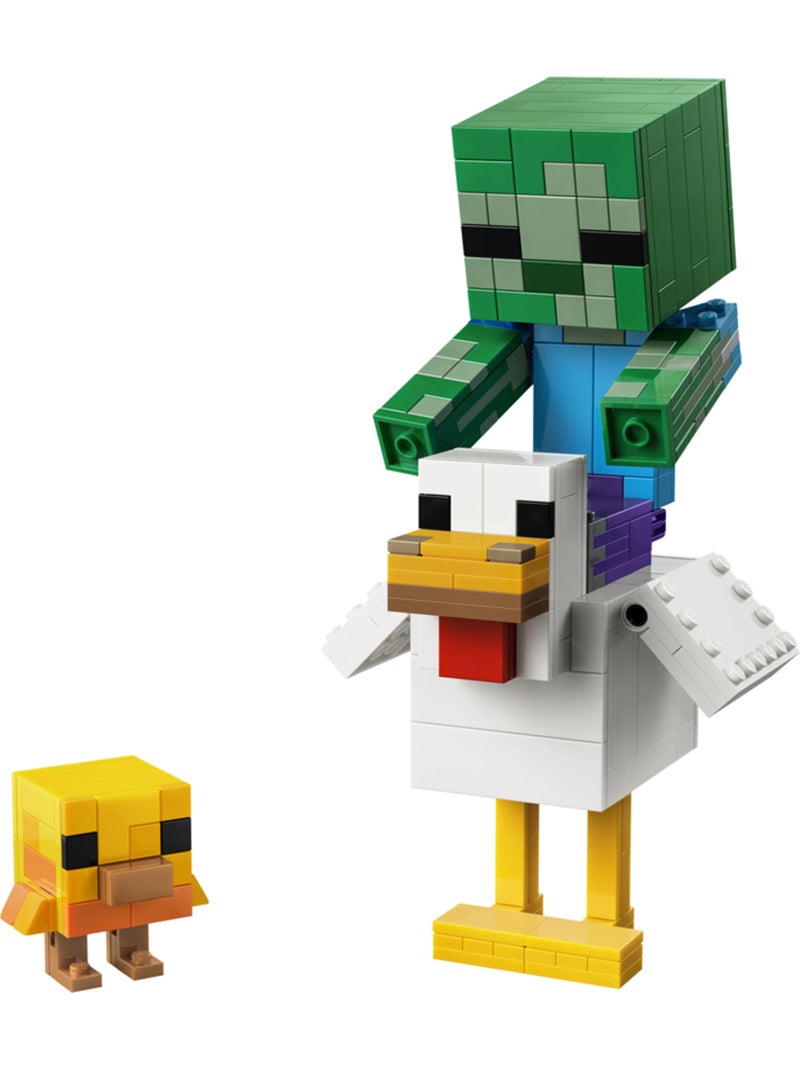 Lego 21582 - poule chevauchée Vert - Kiabi