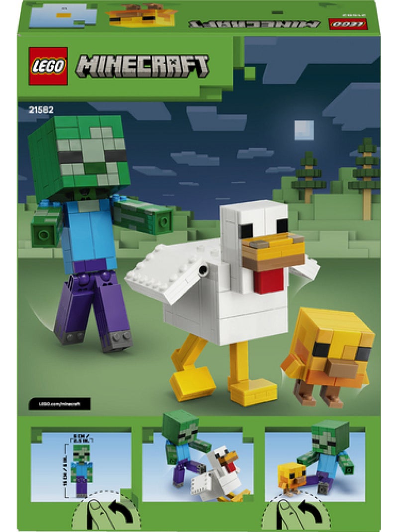 Lego 21582 - poule chevauchée Vert - Kiabi