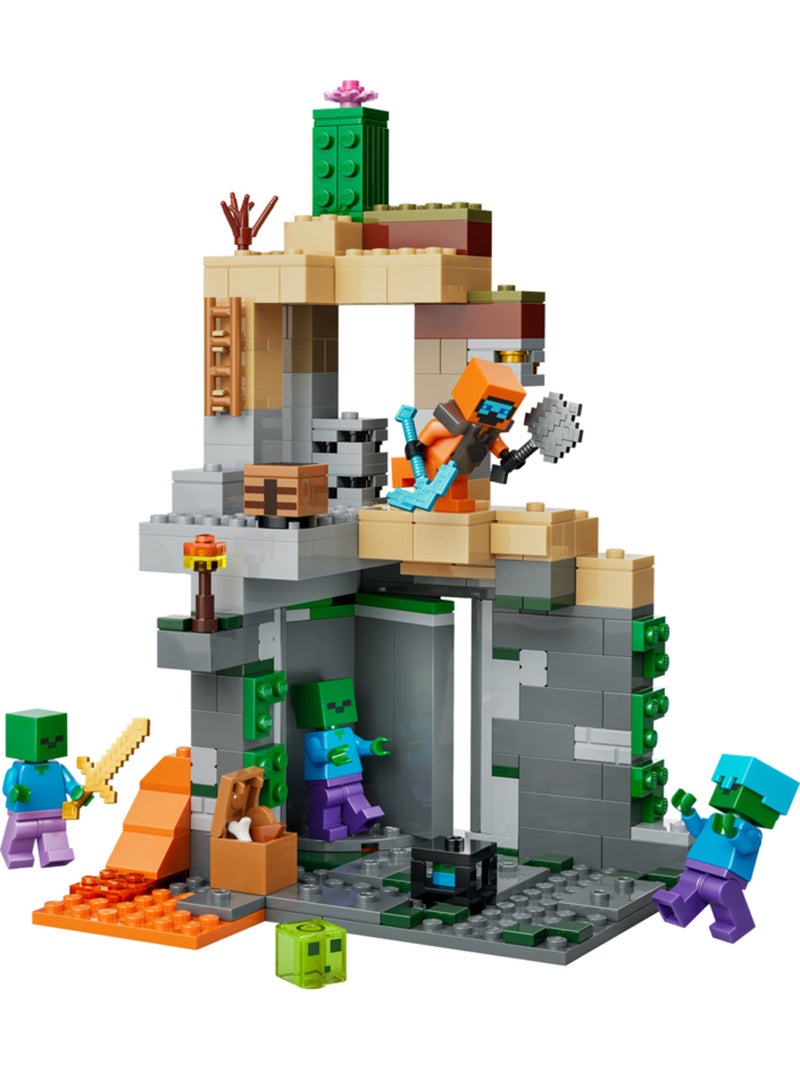 LEGO 21587 - Donjon De Zombies Minecraft Vert - Kiabi
