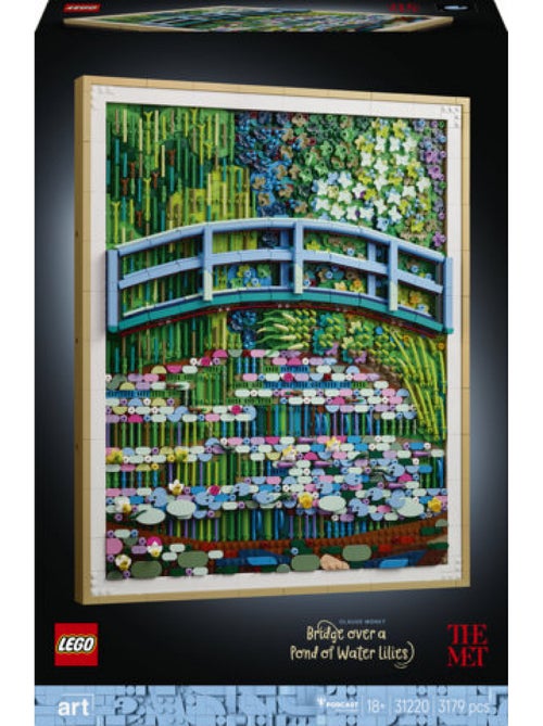 Lego 31220 - claude monet les nymphéas art - Kiabi