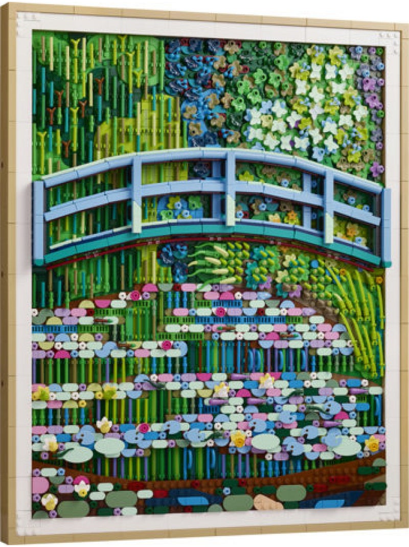 Lego 31220 - claude monet les nymphéas art Rouge - Kiabi
