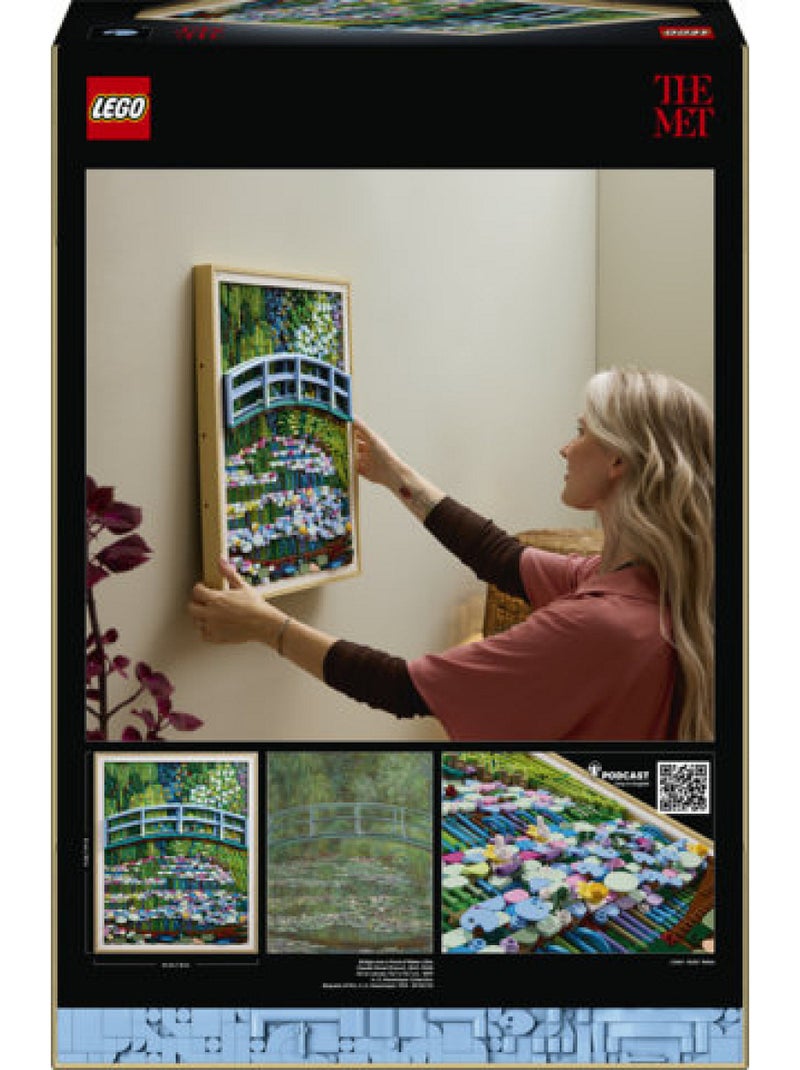 Lego 31220 - claude monet les nymphéas art Rouge - Kiabi