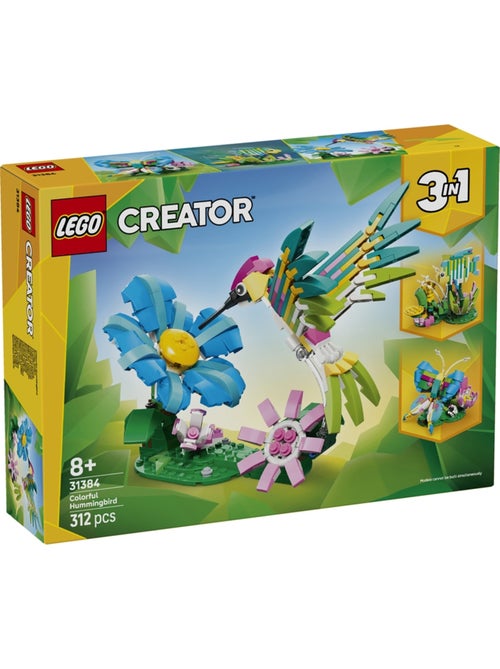 LEGO 31384 - Colibri Coloré Creator - Kiabi