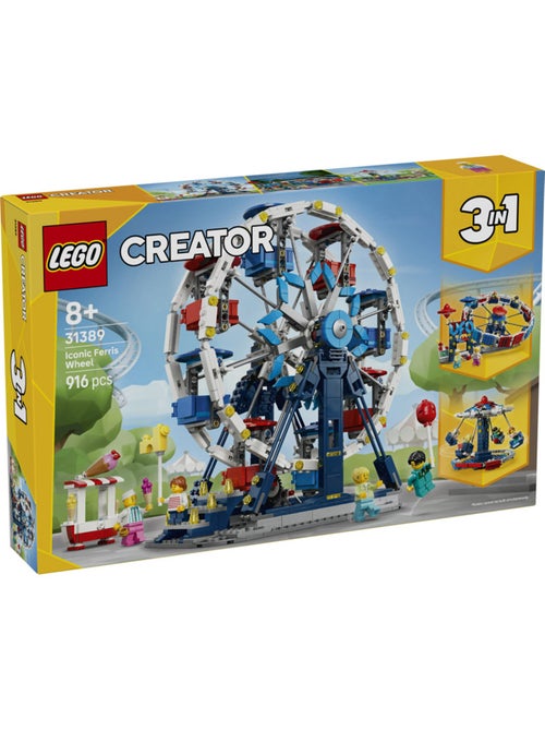 Lego 31389 - la grande roue légendaire - Kiabi