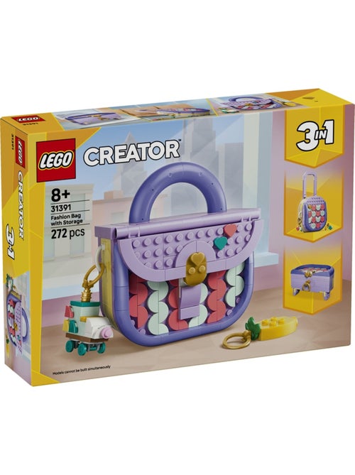 Lego 31391 - sac fashion avec rangement - Kiabi