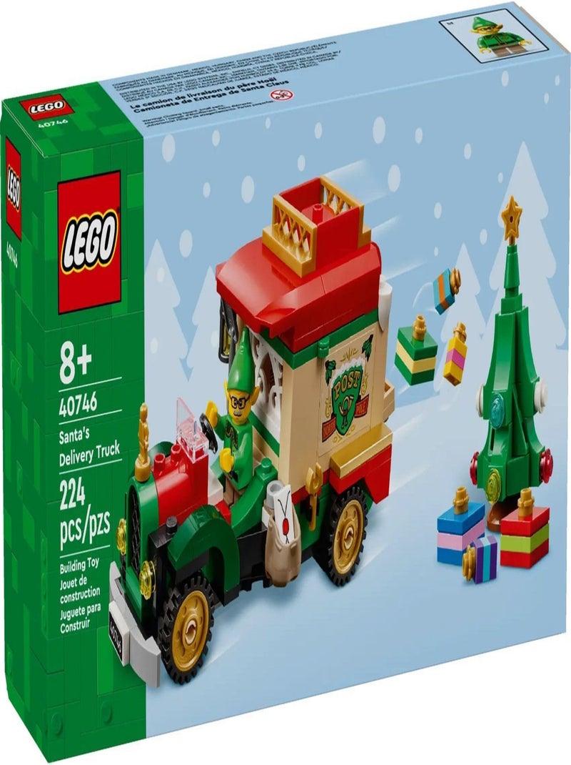 LEGO 40746 - Le camion de livraison du Père Noël, 224 pièces Vert - Kiabi