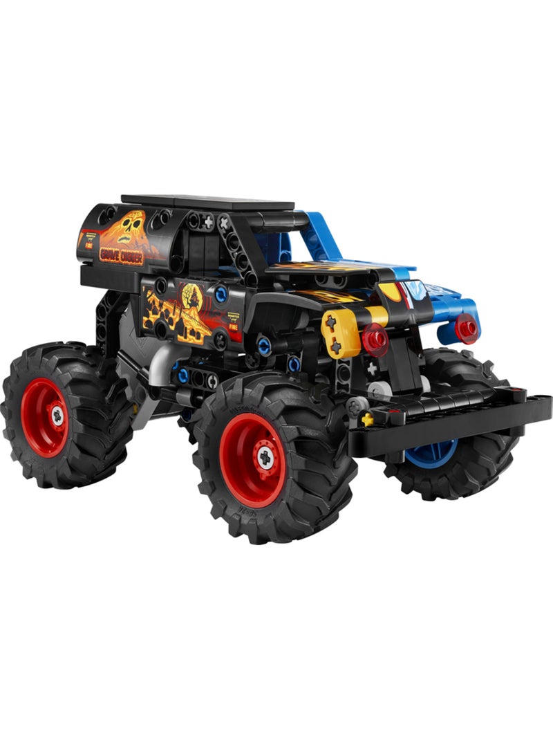 LEGO 42219 - Véhicule G.Digger Monster Jam Rouge - Kiabi