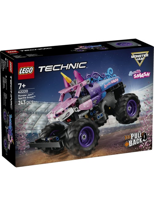 LEGO 42220 - Véhicule Sparkle Monster Jam Rétrofriction - Kiabi