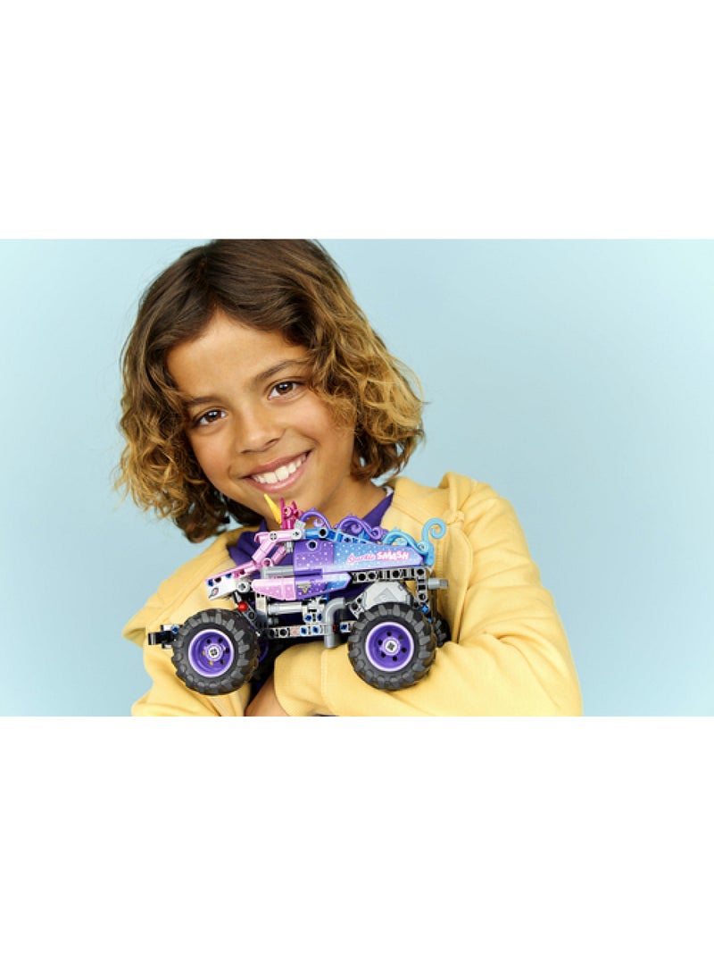 LEGO 42220 - Véhicule Sparkle Monster Jam Rétrofriction Rouge - Kiabi