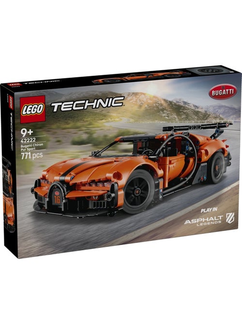 LEGO 42222 - Véhicule Chiron Technic Bugatti - Kiabi