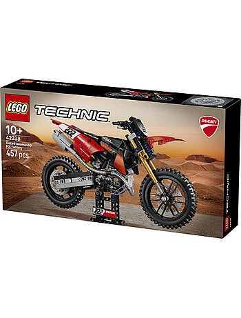 Lego 42238 - la moto ducati desmo450 mx factory