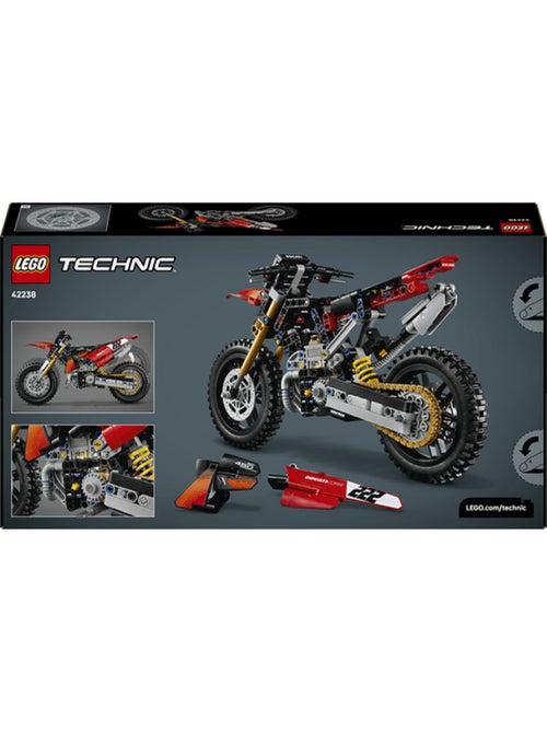 Lego 42238 - la moto ducati desmo450 mx factory - Kiabi