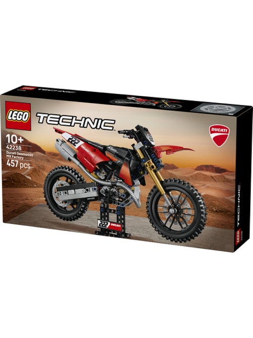 Lego 42238 - la moto ducati desmo450 mx factory - Kiabi
