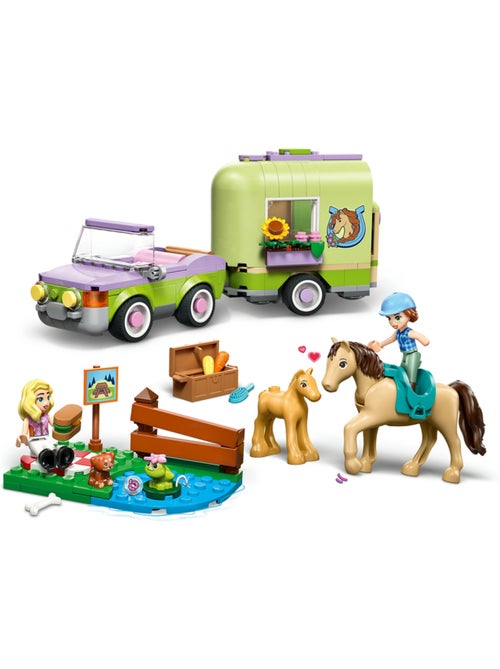 LEGO 42695 - Remorque Cheval Et Poulain Friends - Kiabi
