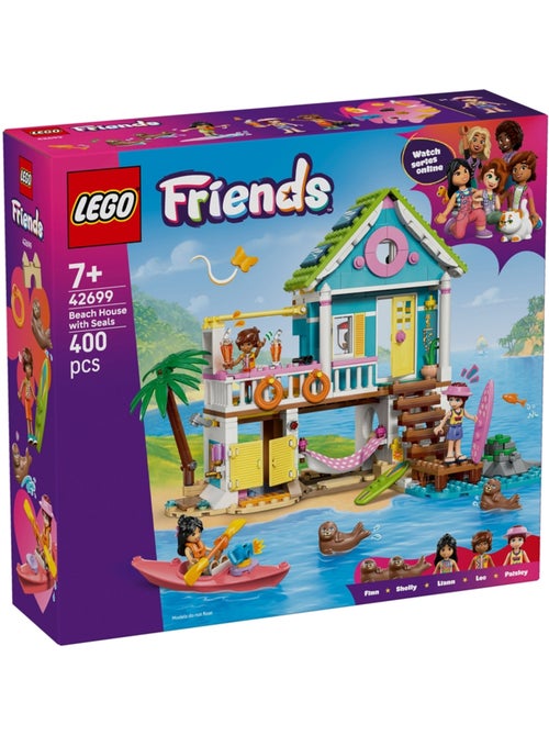 LEGO 42699 - Maison De Plage et Phoques Friends - Kiabi