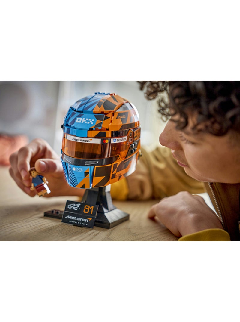 Lego 43017 - mclaren mastercard f1® team casque d’oscar piastri Orange - Kiabi