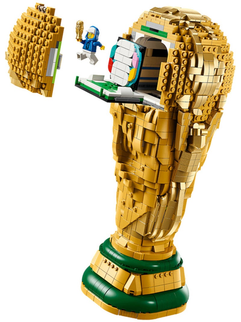 LEGO 43020 - Trophée officiel de la Coupe du monde de la FIFA Vert - Kiabi