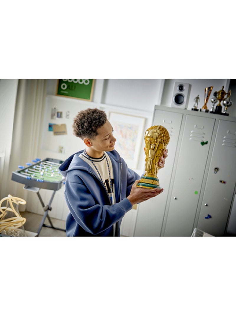 LEGO 43020 - Trophée officiel de la Coupe du monde de la FIFA Vert - Kiabi