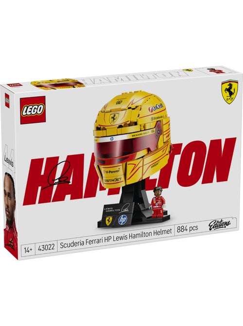 LEGO 43022 - Scuderia Ferrari HP Casque de Lewis Hamilton - Kiabi