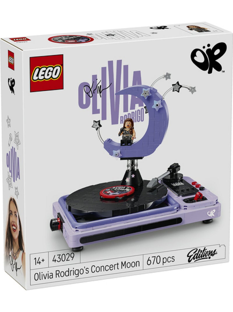 Lego 43029 - la lune de concert d'olivia rodrigo Rouge - Kiabi