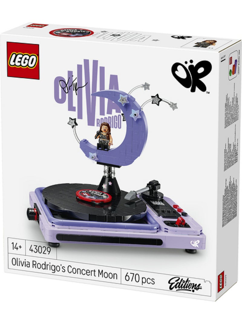 Lego 43029 - la lune de concert d'olivia rodrigo Rouge - Kiabi